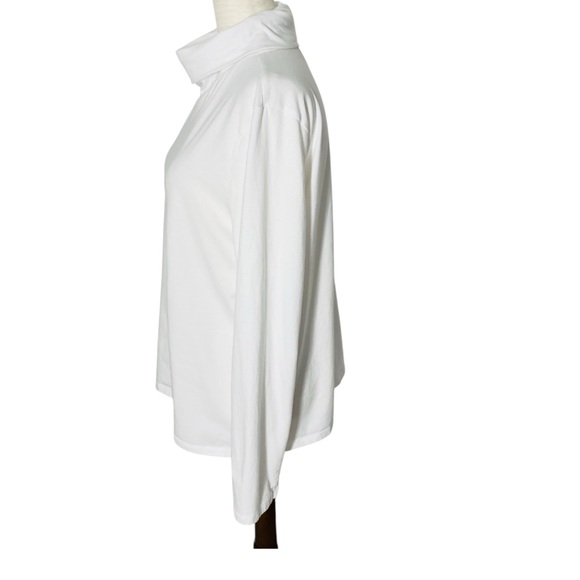 TALBOTS Basic White Turtleneck Top - Picture 4 of 6